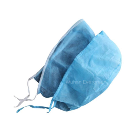 Blue Surgical Caps with Tie