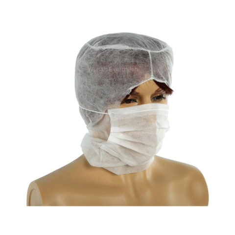 Elastic Hood With Face Mask