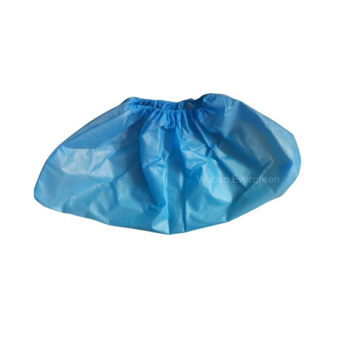 High Quality Waterproof Anti Slip Full PP+PE Disposable Shoe Covers