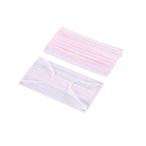 Pink Surgical Face Mask