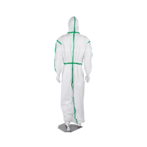 Protective Coverall With Tape