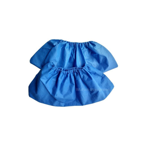 Waterproof Anti Skid Full CPE Shoe Covers