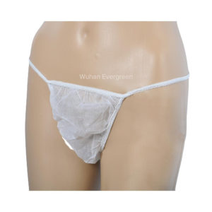 White Disposable G String