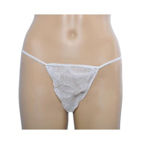 White Disposable G String